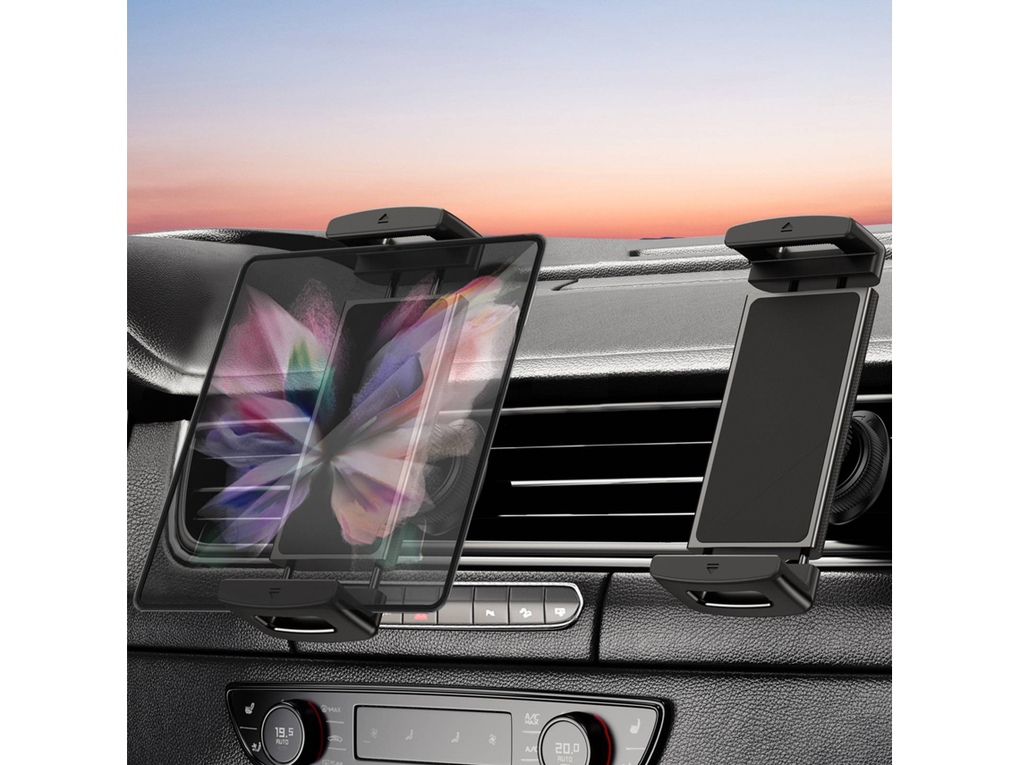Suporte Veicular Giratório 360° Eary Para Ipad, Iphone, Samsung E Tablets (4-12,9 Polegadas)