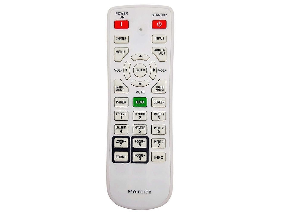 Controle Remoto Substituto Compatível Com N2qaya000039 Projetor Panasonic Pt-ex12k Ex16k Ex500u Ew530 Ew630 Ez570u