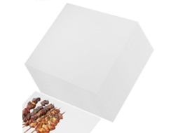 50 Folhas De Papel Manteiga Antiaderente Para Fritadeira, Ideal Cozinhar No Vapor E Grelhar.