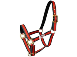 Dobro Sem Mosquetão Halter Nylon Vermelho Fullhispano Hipica
