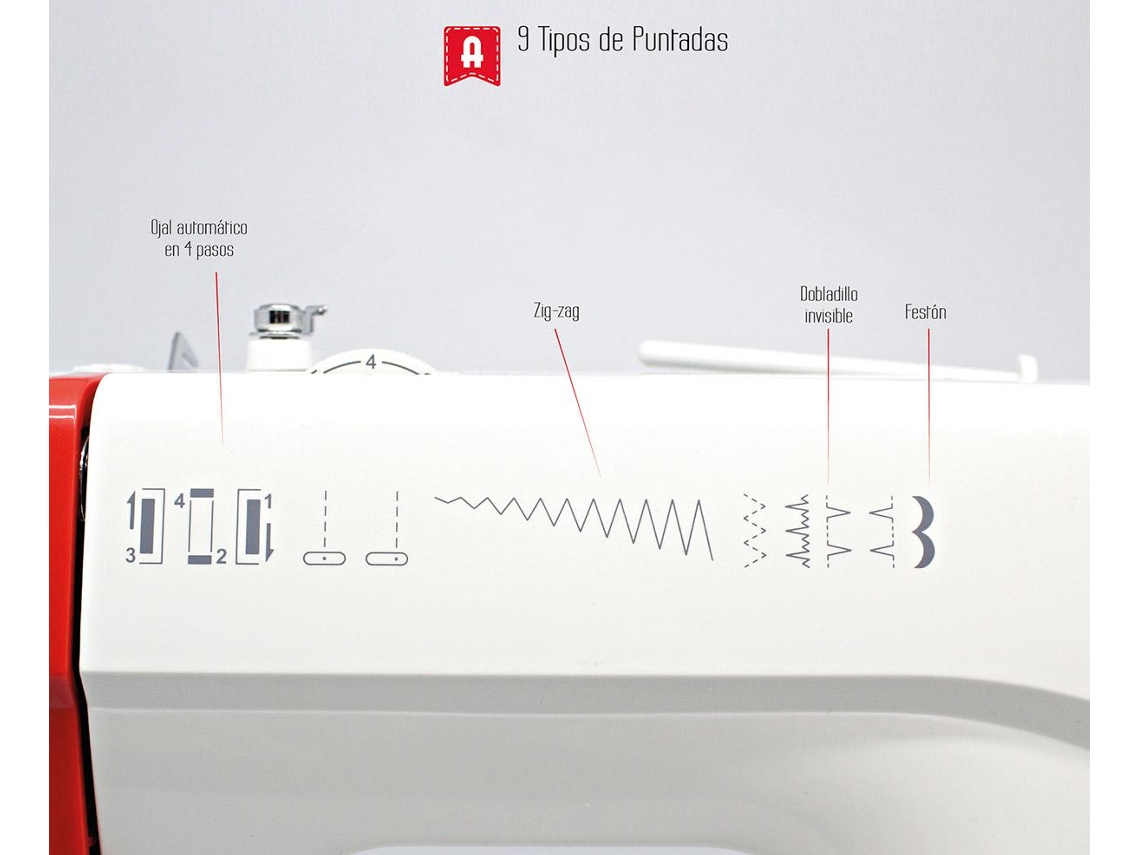 Alfa Basic 720 Máquina de Costura Automática Eléctrico