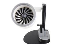 Ventilador Portátil Silencioso 3 Velocidades Usb Azul
