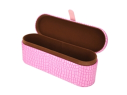 Caja De Armazenamento Portátil De Couro Pu Para Secador De Cabelo Supersoni Hd01 (rosa) Estojo Duro Para Viagem