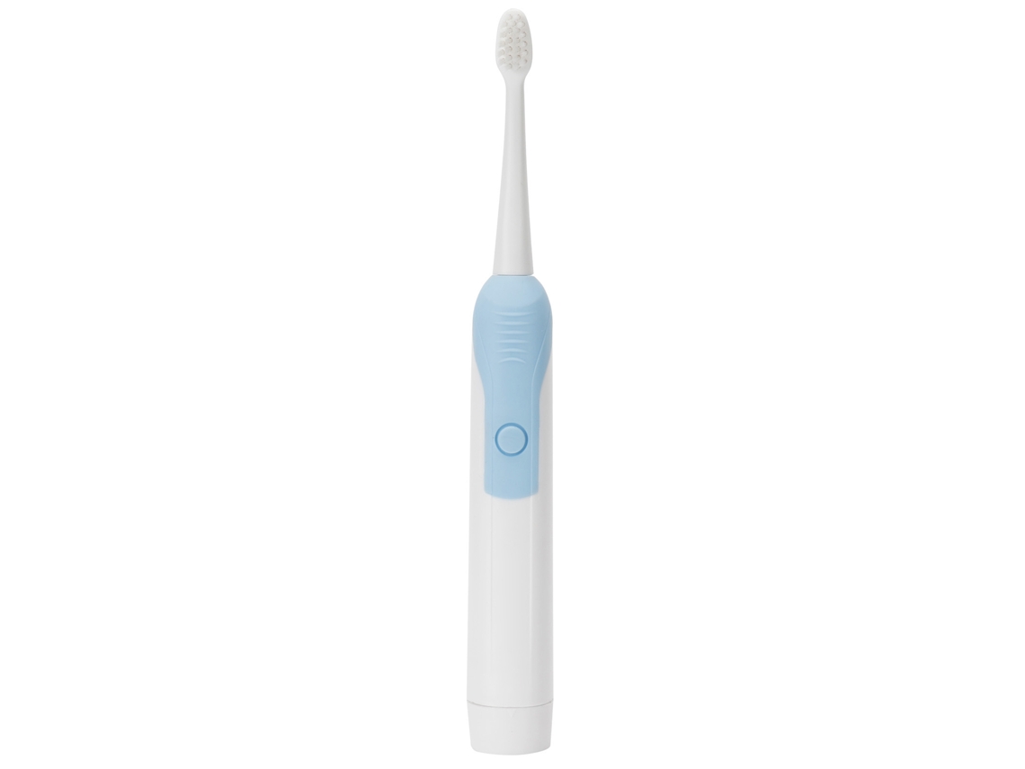 Escova de Dentes Elétrica Automática, 2 Cabeças, IPX7, Azul