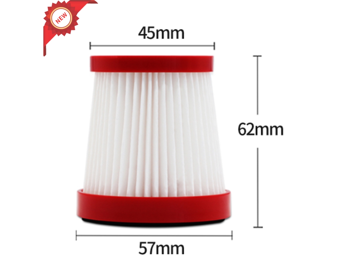 1pc filtro para xiaomi deerma vc01 handheld aspirador de pó acessórios substituição filtro portátil coletor poeira casa