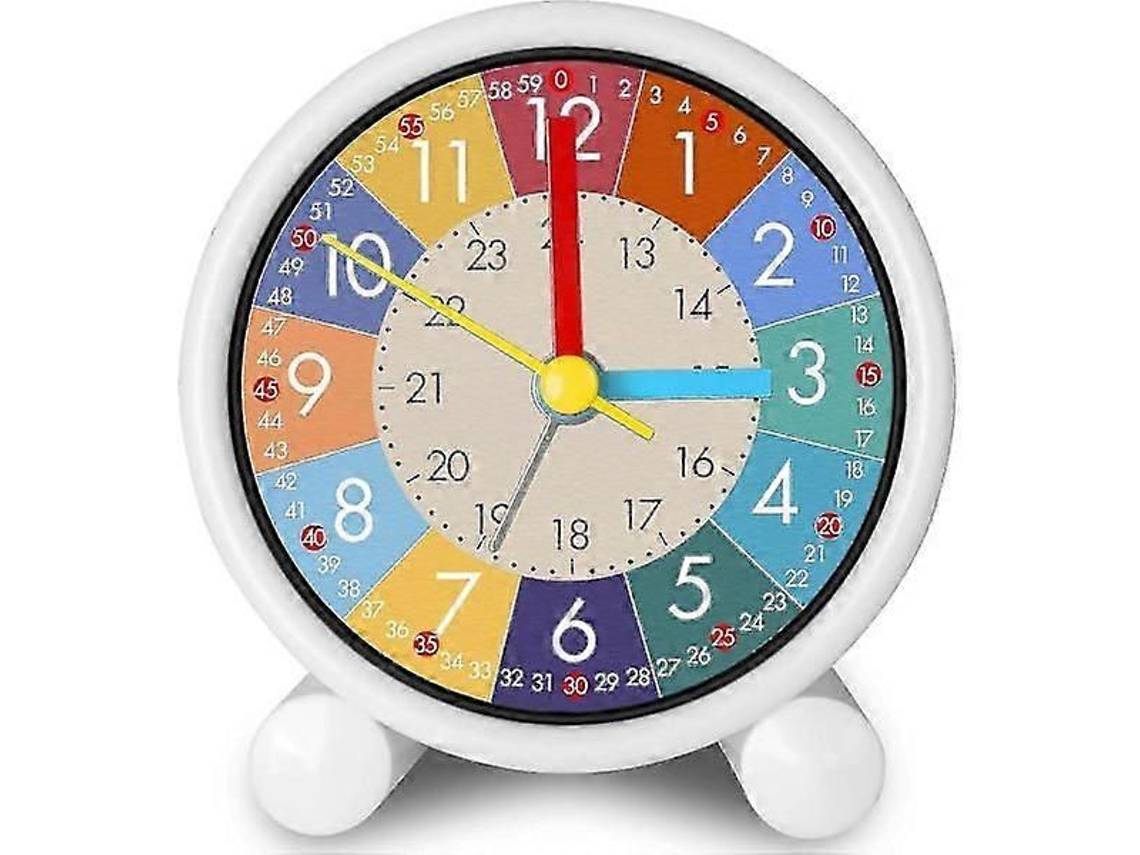 Despertador Infantil, Digital Educativo, Silencioso para Aprend Izagem, Analógico Infantil GOKOCO