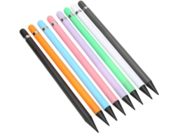 Lápis de Carbono e Plástico para Estudantes, Conjunto de 8 Peças, Caneta Stylus para Tela Sensível Ao Toque SFUSHOS