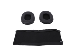 Conjunto de almofadas e capa de banda para fones M50x M40x M30x M20x substituição resistente S/MARCA
