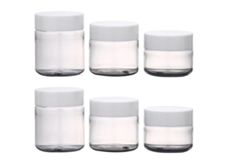 6Pcs Frascos de Cosméticos de Plástico ALLINLESS