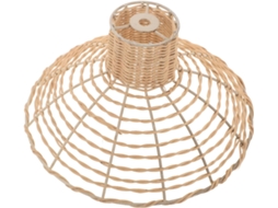Abajur De Vime Minimalista Para Luminária De Teto Ou De Mesa, Tecido À Mão.