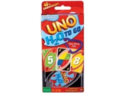Jogo de Cartas MATTEL Uno H20 To Go (Idade Mínima: 7 Anos - Dificuldade: Baixa)