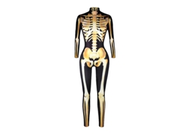 1 Peça Body Feminino para Presentes de Halloween ALLINLESS