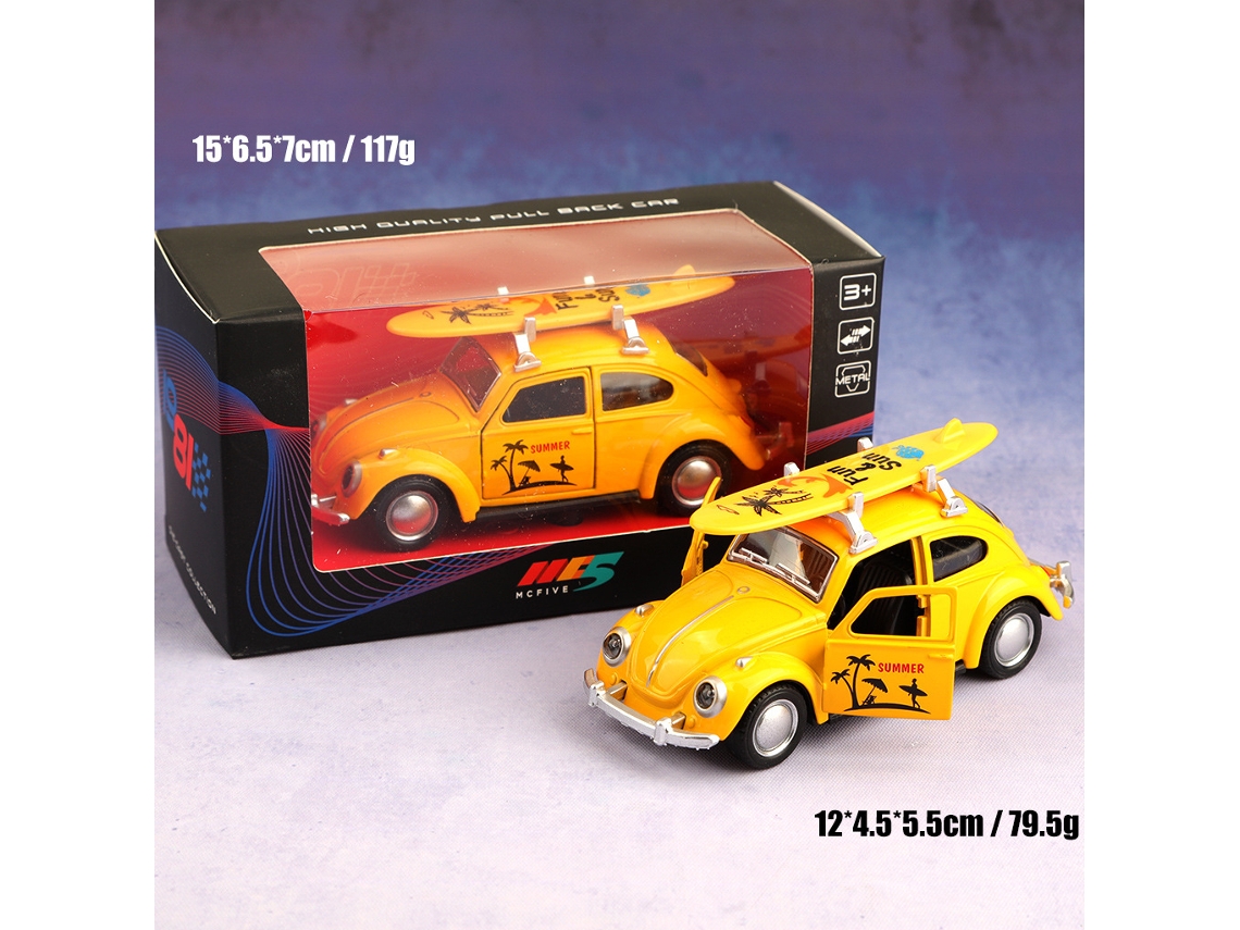 Réplica em Liga Metálica na Escala 1/36 de um Carro Clássico, Modelo de Carro para Brinquedo/peça Decorativa. MDUG