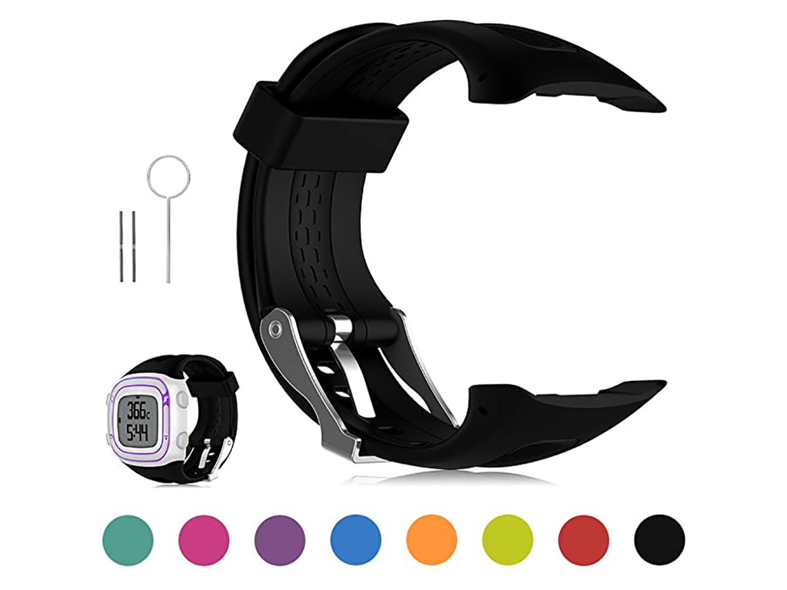 Yuexinghui Pulseira de Substituição para Garmin Fore, Ajustável, Macia EOOCOO (compatível Com)