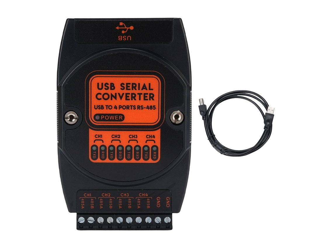 Conversor Digital Usb para 4 Portas 485 S/MARCA