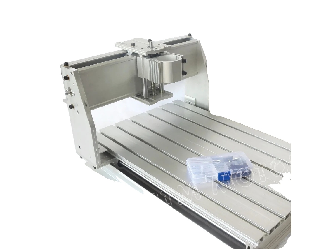 Router De Madeira Cnc, Estrutura De Alumínio Durável, Engenharia De Precisão, 3040 52mm Clamp