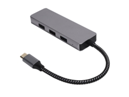 2026zentro-conector Hub 4 Em 1 Type-c Para Hdmi Usb2.0 Usb3.0 Adaptador De Docking Station