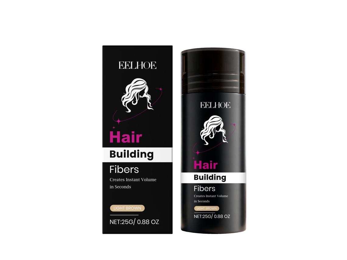 Pó Fortalecedor Cabelo Queratina Marrom Claro