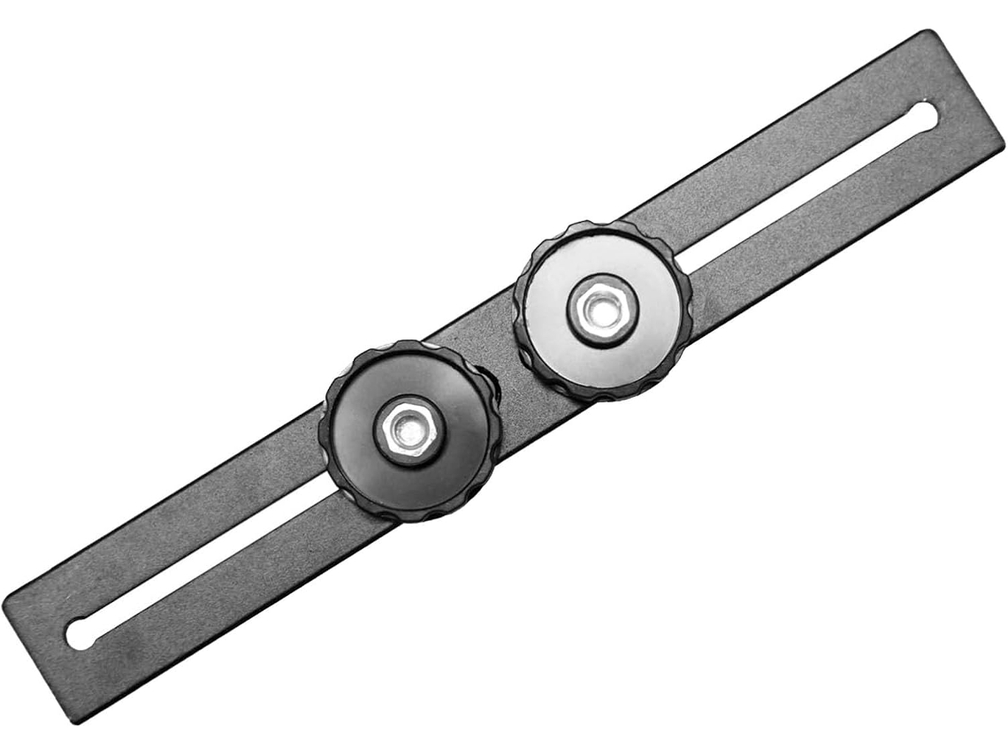 Tripé Duplo Em Liga De Alumínio, Com Extensão De 18 Cm (7 Polegadas)