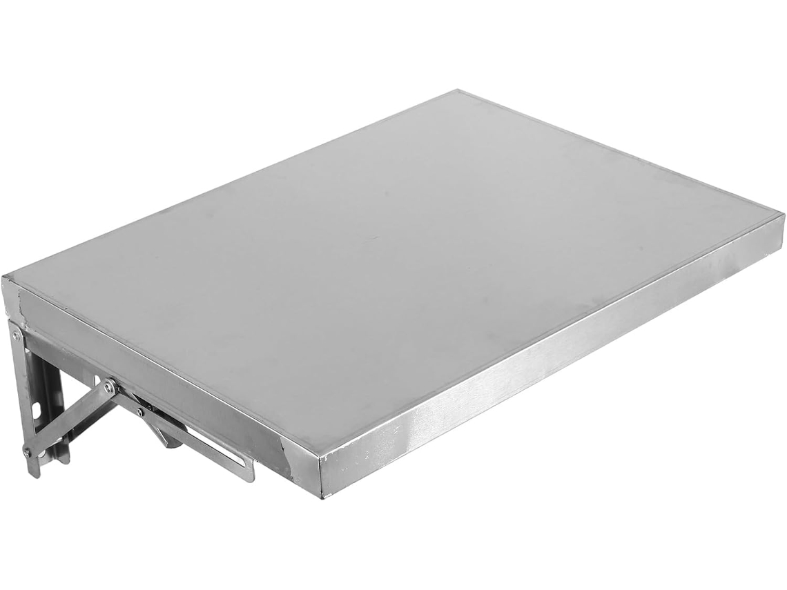 Prateleira Dobrável De Aço Inoxidável Para Parede, 30x40cm, Organizador Para Cozinha E Banheiro Que Economiza Espaço