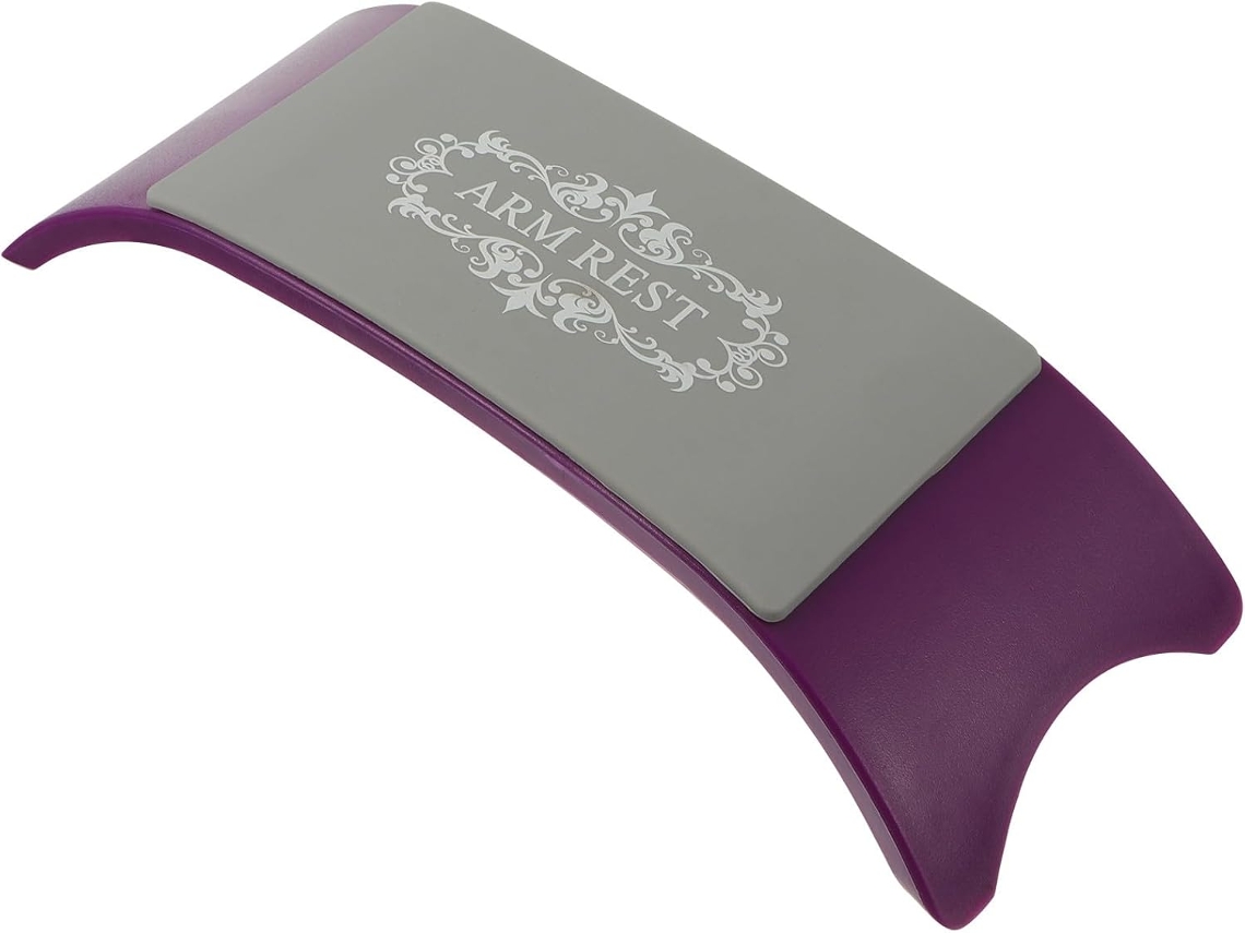 Suporte para unhas em ABS Roxo para manicures