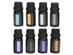 Set De 8 Aceites Esenciales Naturales Para Aromaterapia, Ideal Como Regalo