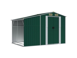 Garden Shed, Garden Sheds Vidaxl Verde Aço (277 X 192.5 X 179 Cm)