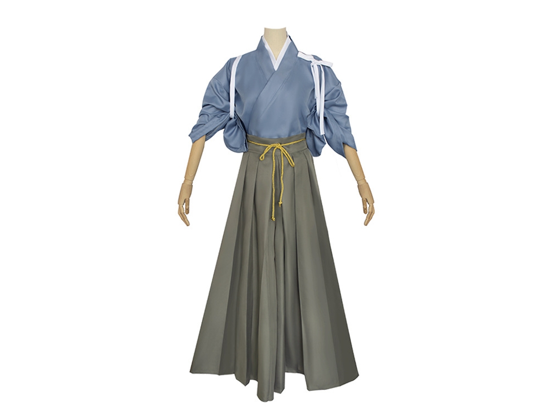 Genshin Impact Cosplay Kamisato Ayato Kendo Uniforme Jogo Desempenho Quimono Conjunto Completo Masculinoxl