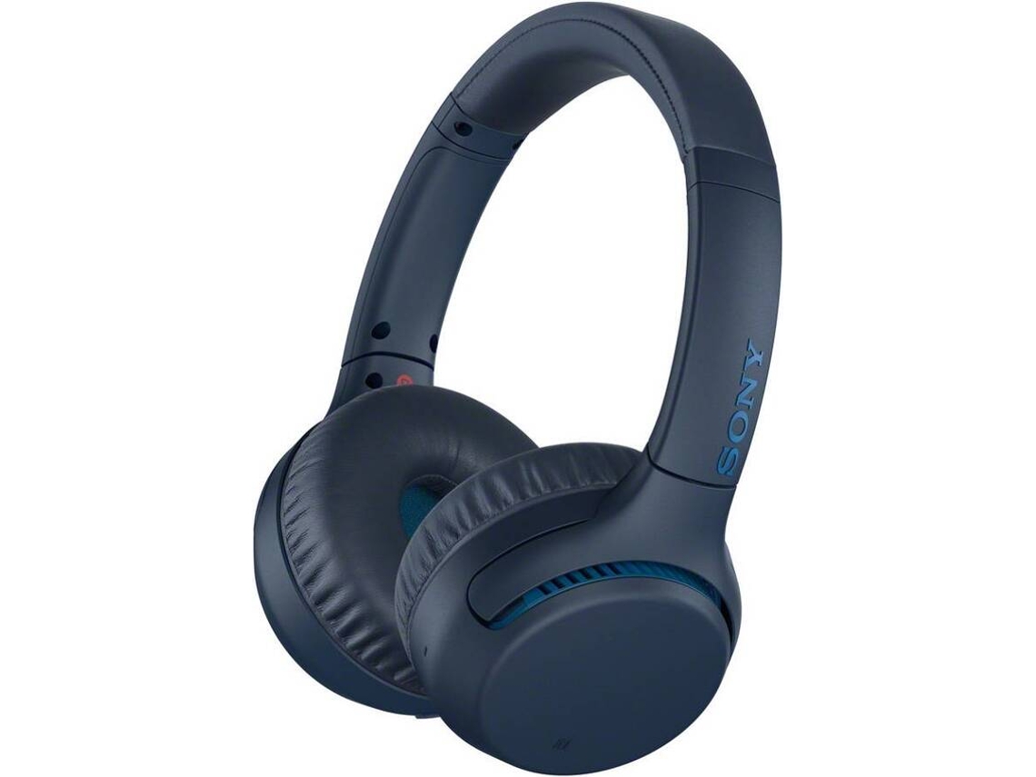 Auscultadores Bluetooth SONY Whxb700L (On Ear - Microfone - Azul)