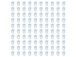 100pcs Anéis De Cola Para Extensão De Cílios Descártaveis Forma De Coração Cups Ferramentas Azul
