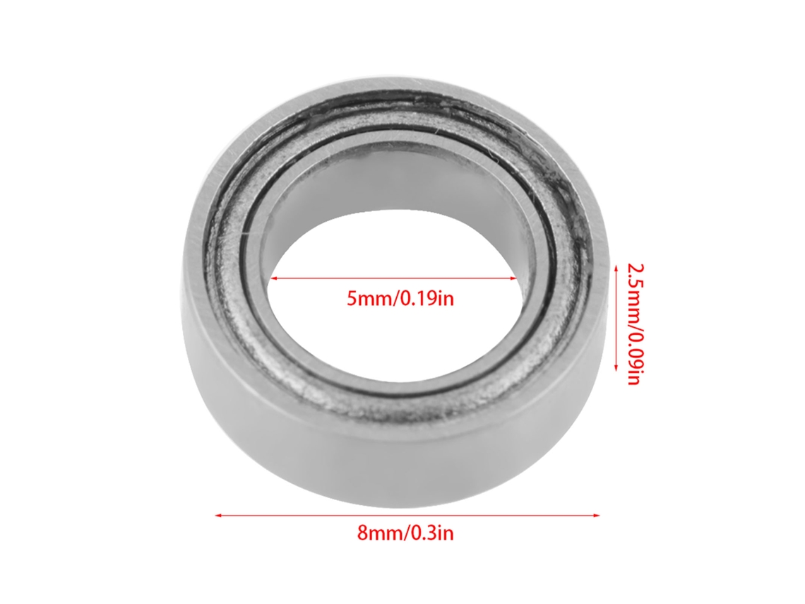 Laxiscreed Esferas De Aço Inoxidável 440c 5x8x2,5mm Para Máquinas E Engenharia