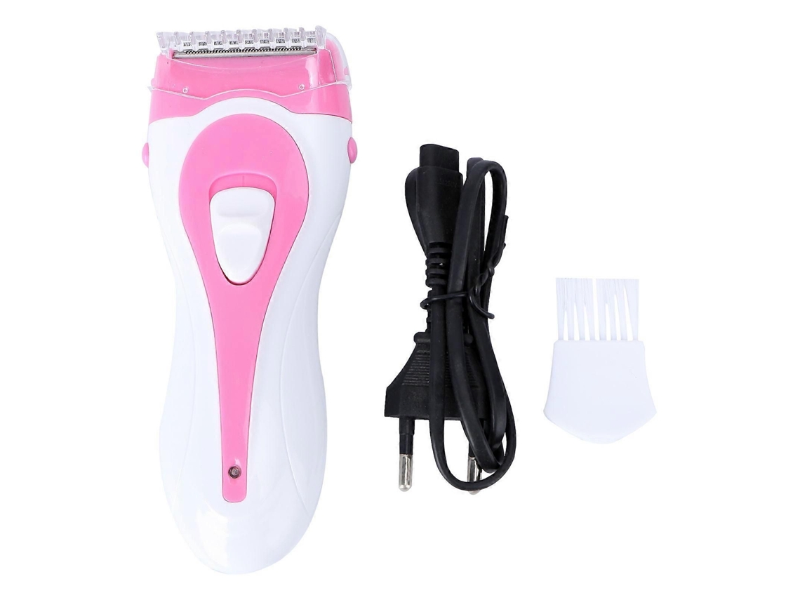 Barbeador Elétrico Feminino Depilação Sem Fio Recarregável Lâmina De Cabelo Molhada E Seca Barbeador De Corpo Inteiro Aparador De Biquíni Com Plug Ue