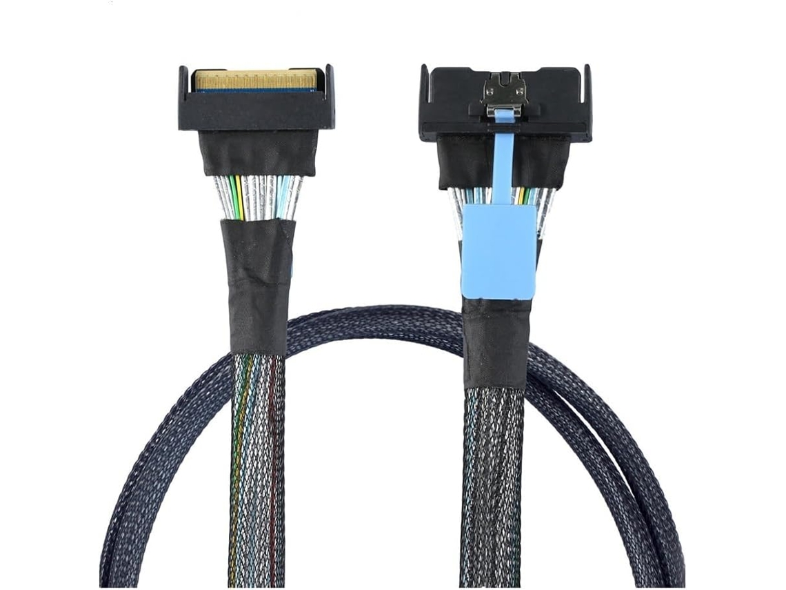 Cabo Adaptador Slimline Sas Mcio Sff 8654 8i 5.0 Pcie de 74 Pinos para 865 SFUSHOS