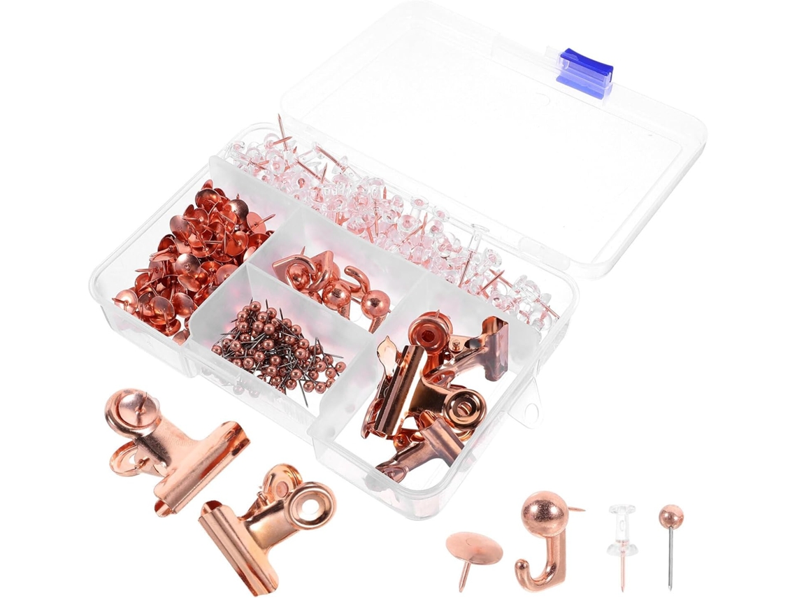 Conjunto De 1 Tachinha Metálica Para Quadros Clipes Escritório