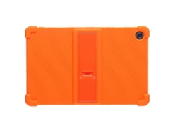 Capa De Silicone À Prova De Choque Com Suporte Laranja Para Alldocube Iplay 50 Iplay 50 Pro