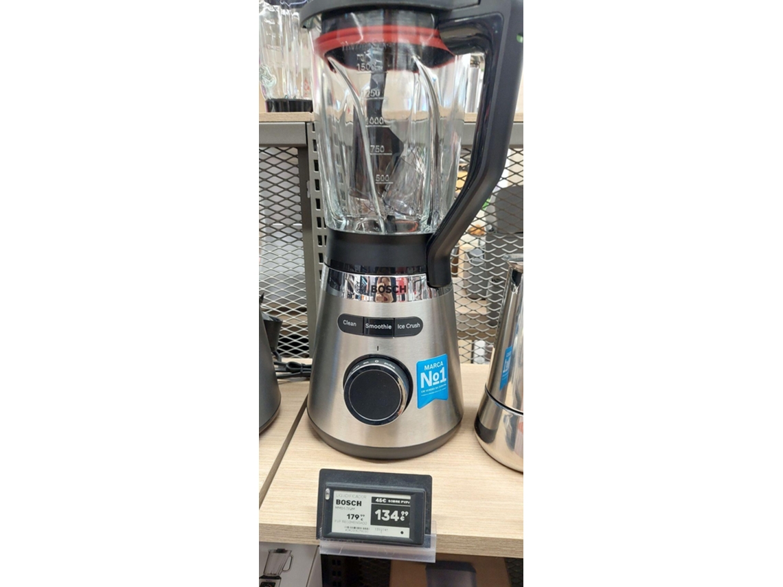 Liquidificador BOSCH MMB6382M Vitapower Serie 4 (Outlet Grade B - 1200 W - 1.5 L - Inox)