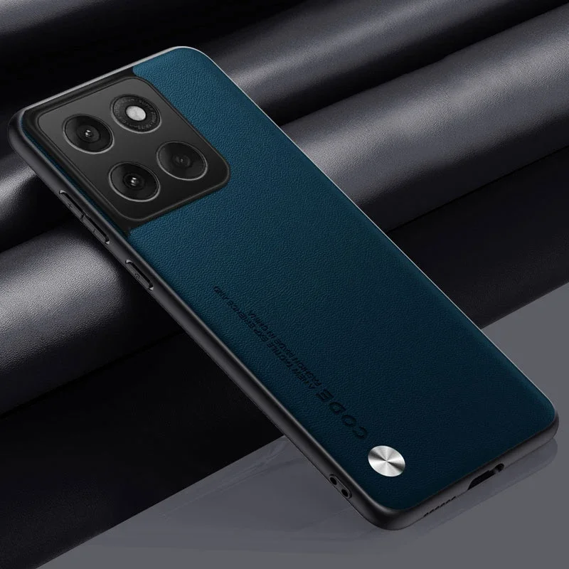 Capa De Celular De Luxo Em Couro Pu (verde, Motorola Edge 50 Neo), Super Resistente A Impactos.