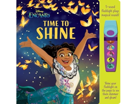 Livro Disney Encanto Time to Shine Sound Book de Pi Kids (Inglês - Capa Dura)