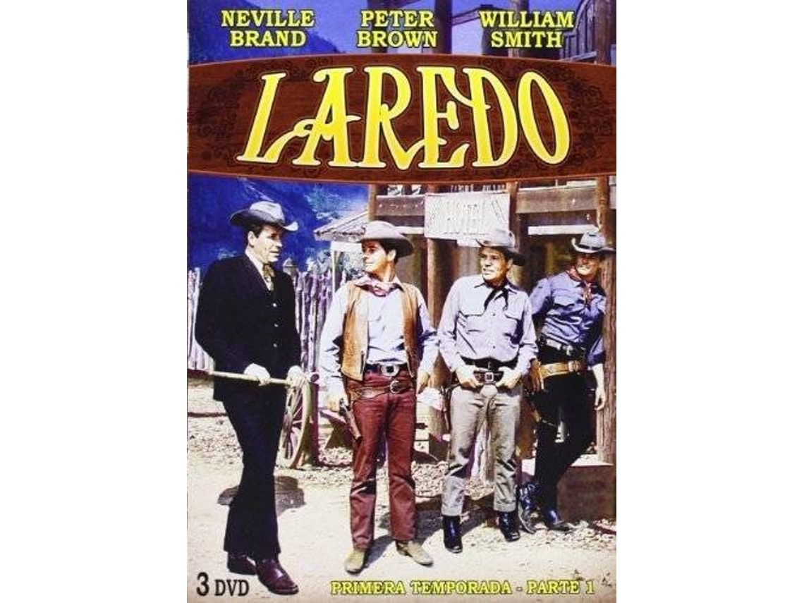 DVD Laredo (1965) Temporada 1 Parte 1 (Edição em Espanhol)