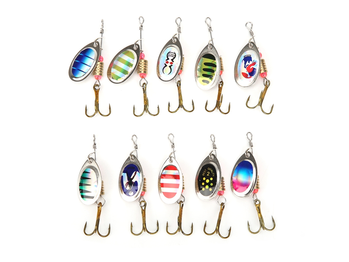 Conjunto De Iscas De Pesca Com Iscas Biónicas