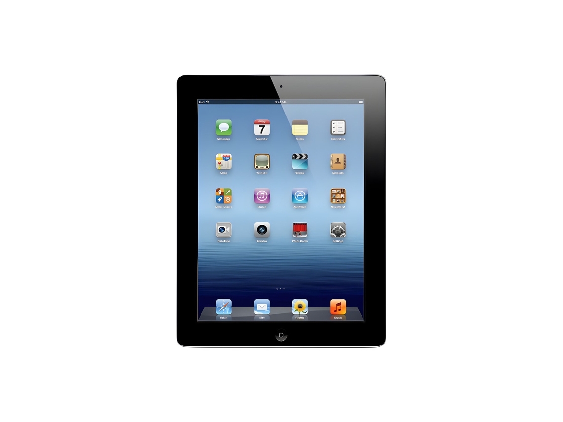 Apple Ipad 9.7 Polegadas 3rd Gen (2012) 64gb Wifi / Preto / Recondicionado Sinais De Uso