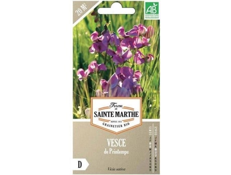 Sementes de Ervilha Orgânicas de Primavera LA FERME DE SAINTE MARTHE