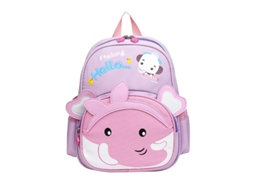 Mochila Eifson Elefante para Educação Infantil - Roxo