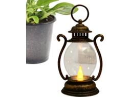 Abajur De Mesa Estilo Fazenda Funciona A Bateria, Luz Noturna, Luminárias Decorativas Rústicas