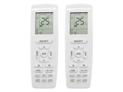 2 Controles Remotos Para Ar Condicionado Gree Yap1f Com Função De Aquecimento E Resfriamento. Controle Remoto De Substituição.