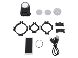 Luz Para Pistola De Pulverização Laxiscreed Com Brilho Ajustável E Recarregável Por Usb