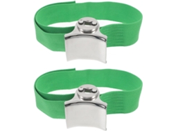 Conjunto De 2 Chaves Para Filtro, Alça, Aço Inoxidável E Lona, Verde, Compacto