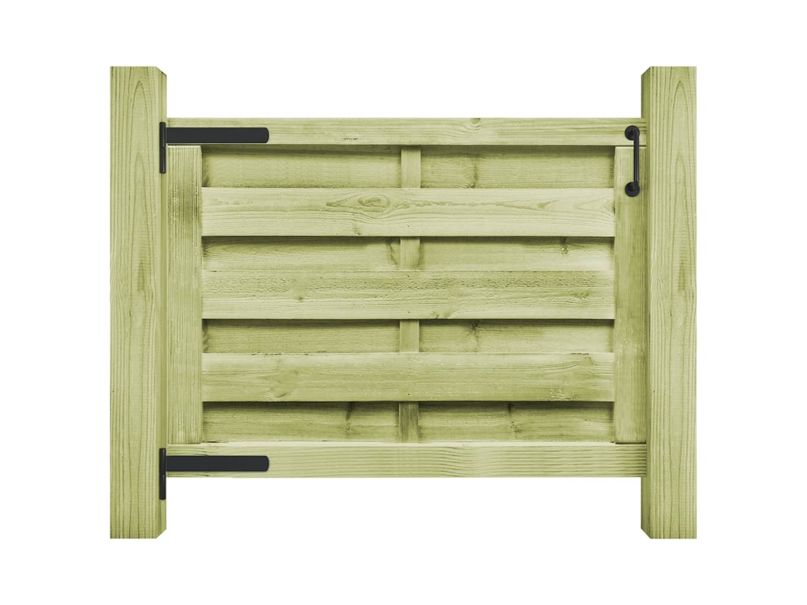 Garden Gate, Garden Gates Vidaxl Verde Madeira De Pinho (100 X 75 Cm)