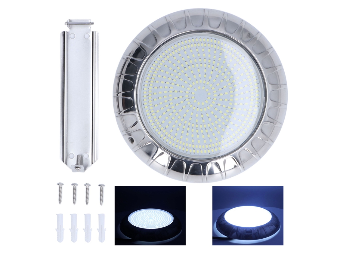 Luminária Led Subaquática para Piscina em Aço Inoxidável CHABERLU