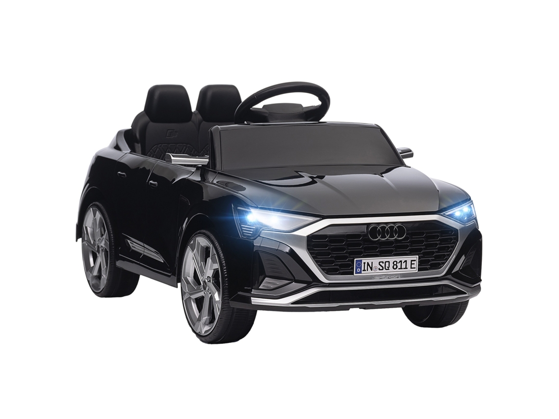 Carro Elétrico Para Crianças Plástico E Metal Cor Preto 98x49,5x43 Cm Aiyaplay